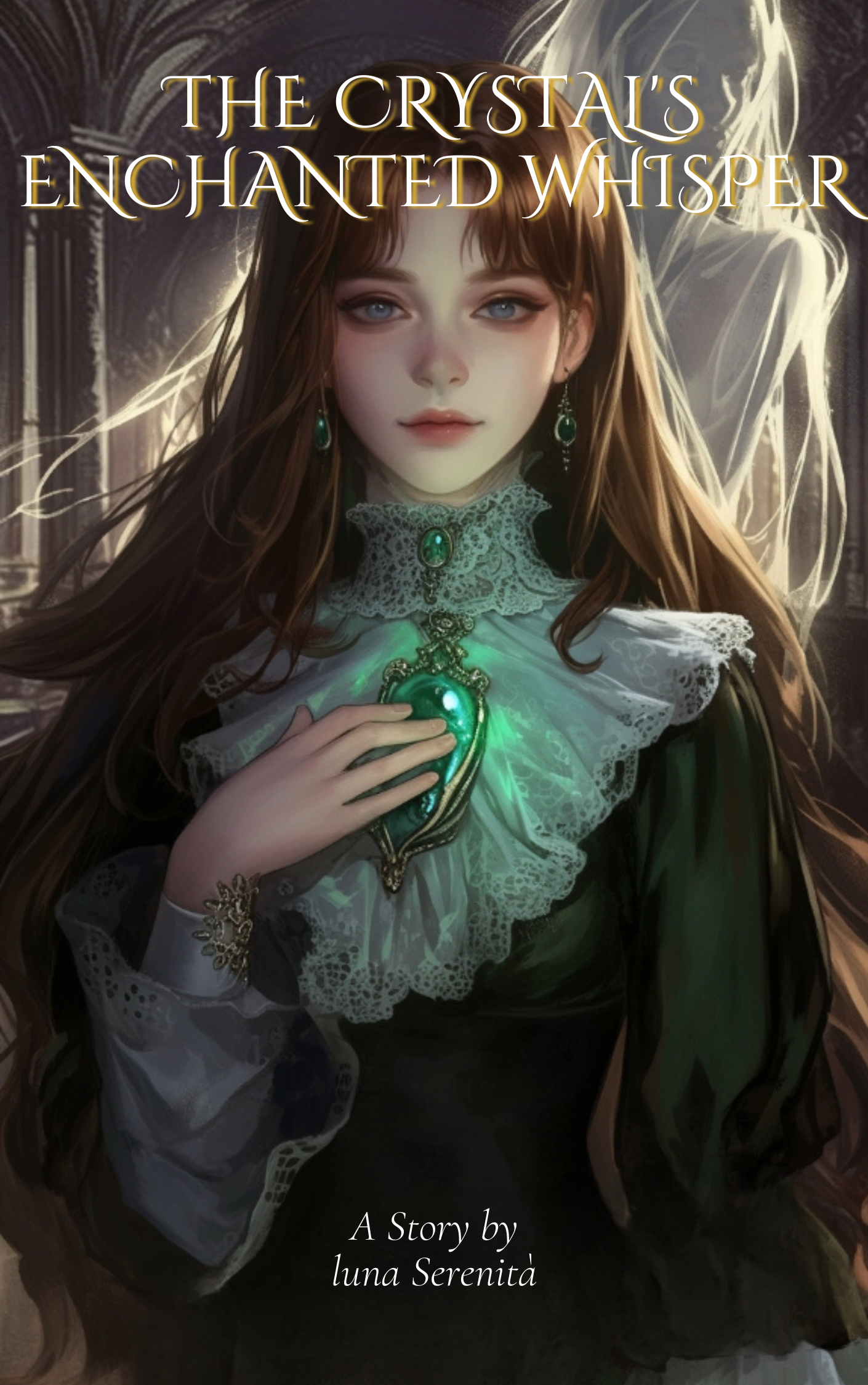 Black Illustrated Gothic Medieval Kingdom Story Book Cover