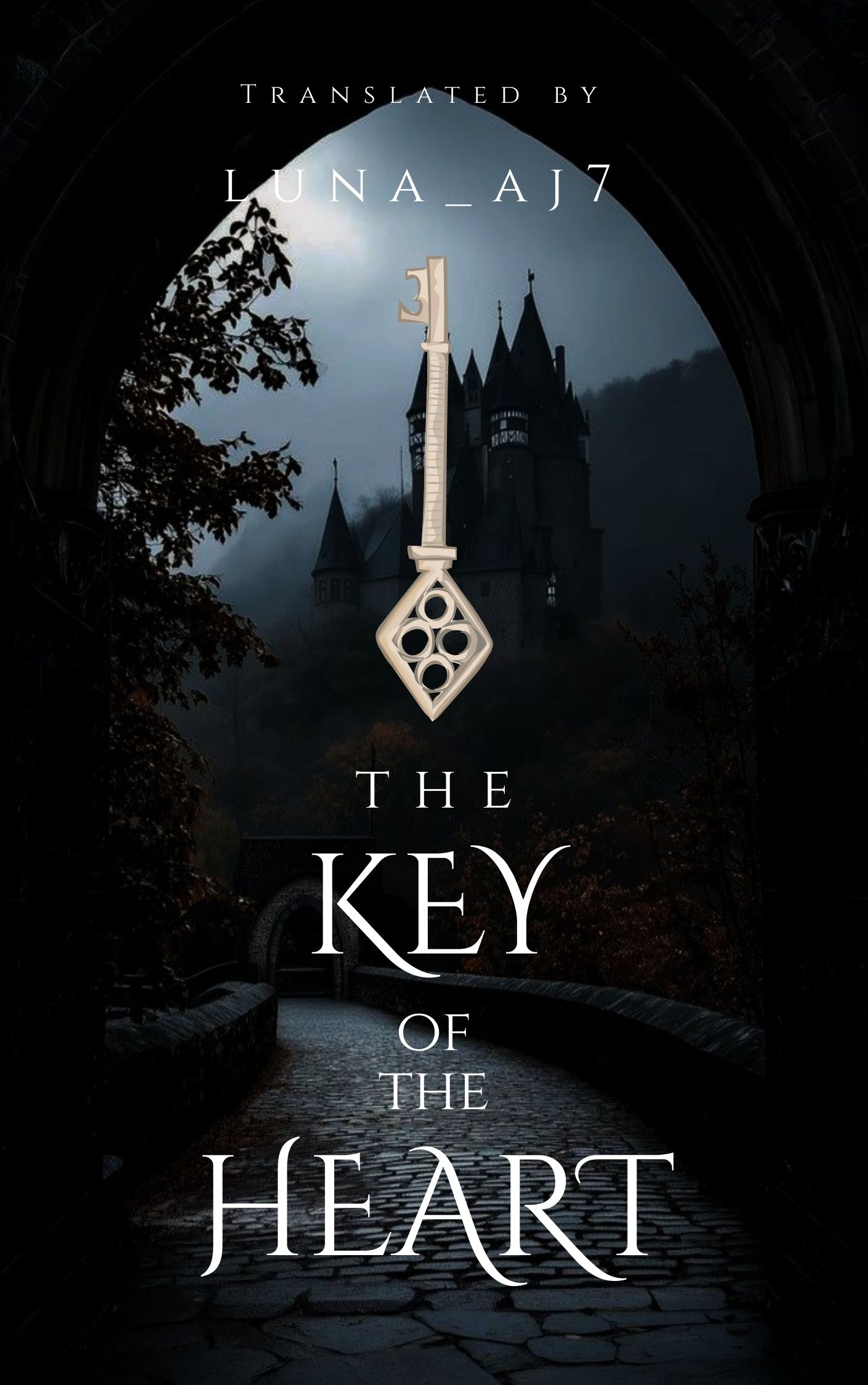 Blue White and Black Illustrated Light in the Hollow eBook